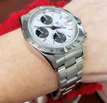 Load image into Gallery viewer, 39mm Tudor Prince Date Tiger Stainless Steel Oyster Auto Chrono Watch 1998
