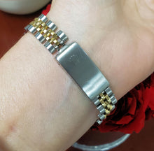 Load image into Gallery viewer, Ladies 26mm Rolex Date 18k Yellow Gold & Stainless Steel Two Tone Jubilee 6916