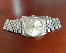 Load image into Gallery viewer, Vintage 34mm Rolex Oyster Date Stainless Steel Jubilee Band Smooth Auto 6694
