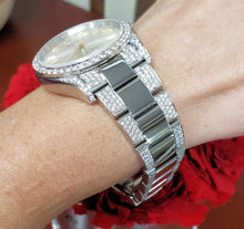 Load image into Gallery viewer, Rolex Oyster Perpetual 36mm Stainless Steel Oyster 4 1/2ct Diamond Auto 12600