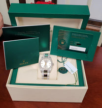 Load image into Gallery viewer, Rolex Oyster Perpetual 36mm Stainless Steel Oyster 4 1/2ct Diamond Auto 12600