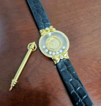 Load image into Gallery viewer, CHOPARD Happy Diamonds 18K Yellow Gold Floating Diamonds Ladies Watch Luxury