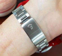 Load image into Gallery viewer, Ladies 31mm Rolex Datejust Mid-Size Steel Oyster Black 2ct Diamond Papers 68240