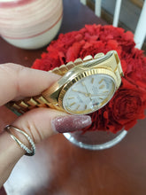 Load image into Gallery viewer, Rolex DayDate 18238 18k Gold President White Dial 36mm 1989 Quickset Automatic