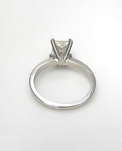 Load image into Gallery viewer, 14k White Gold 1.19ctw Princess Cut Diamond Solitaire Engagement Ring