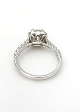 Load image into Gallery viewer, 1.52 Ct. T.W. Round Diamond Halo Designer Engagement Ring 18k White Gold