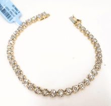 Load image into Gallery viewer, 2.00ct T.W. Round Diamond Tennis Bracelet In 14k Yellow Gold