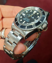 Load image into Gallery viewer, 40mm Vintage Rolex Submariner Stainless Steel Automatic Oyster 1680 8 Mil Serial
