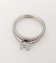 Load image into Gallery viewer, GIA Certified Square Diamond 1.46ct T.W. Engagement Bridal Set 950 Platinum