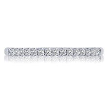 Load image into Gallery viewer, .30ct T.W. 15 DIAMOND WEDDING BAND in 10K WHITE GOLD