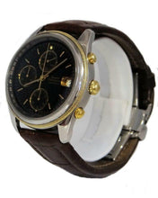 Load image into Gallery viewer, MEN'S GIRARD PERREGAUX GP 4900 18K GOLD & STEEL 38MM BLACK DIAL CHRONOGRAPH