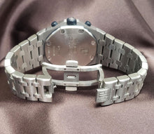 Load image into Gallery viewer, 43mm Audemars Piguet Royal Oak Offshore Chrono Panda White Navy Watch