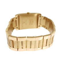 Load image into Gallery viewer, 18K YELLOW GOLD FESTINA RECTANGLE TANK WATCH RARE MODEL F473-8628