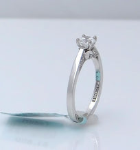Load image into Gallery viewer, Tacori 18k White Gold 1/2ct Cubic Zirconia Semi Mount Engagement Ring