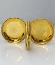 Load image into Gallery viewer, VINTAGE 1972 A. SALZMANN 18K YELLOW GOLD POCKET WATCH 45MM