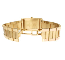 Load image into Gallery viewer, 18K YELLOW GOLD FESTINA RECTANGLE TANK WATCH RARE MODEL F473-8628