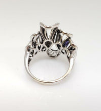 Load image into Gallery viewer, 3/4ct DIAMOND WAVY DIAMOND RING in 14K WHITE GOLD