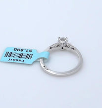Load image into Gallery viewer, Tacori 18k White Gold 1/2ct Cubic Zirconia Semi Mount Engagement Ring
