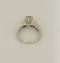 Load image into Gallery viewer, 1 3/4ct DIAMOND ROUND EUROPEAN CUT VINTAGE ENGAGEMENT RING 14K WHITE GOLD