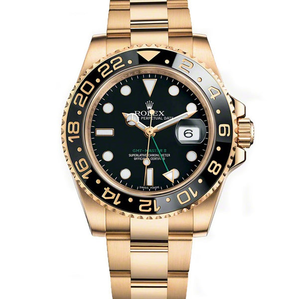 The Golden Standard of Timekeeping: Rolex GMT-Master II 18k Yellow Gold 116718