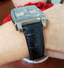 Load image into Gallery viewer, 39mm Tag Heuer Monaco Stainless Steel Chronograph Calibre 12 Date CAW2111 Watch
