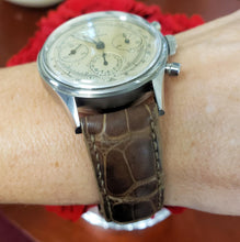 Load image into Gallery viewer, Super Rare 37mm Vintage Longines Chronograph Stainless Steel Manual Wind Watch
