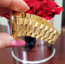 Load image into Gallery viewer, 36mm Rolex Day Date President 18k Yellow Gold Sapphire White Diamond Dial 18038
