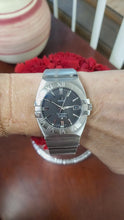 Load and play video in Gallery viewer, Omega Constellation Double Eagle Perpetual Calendar Black 1513.51.00 38mm Watch
