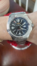 Load and play video in Gallery viewer, Breitling Colt Chronometre 43mm Quartz Black Dial Stainless Steel Watch Ref A74388
