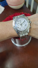 Load and play video in Gallery viewer, Breitling Chronomat Bentley 44mm AB0110 SS White Roman Auto Chronograph Watch
