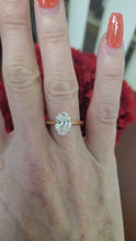 Load and play video in Gallery viewer, 2.02ct IGI Certified Lab Grown Oval Diamond VS2 E Solitaire Engagement Ring 14K Yellow Gold
