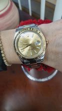 Load and play video in Gallery viewer, Rolex Datejust 41 126333 Two Tone Champagne Dial Fluted Bezel Oyster Watch
