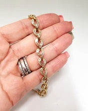 Load image into Gallery viewer, 3.00ct T.W. Diamond Heart Ribbon Tennis Bracelet In 14k Yellow Gold
