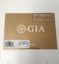Load image into Gallery viewer, GIA 2.00ct T.W. Round Diamond Engagement Ring Bridal Set in 14k White Gold
