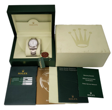 Load image into Gallery viewer, 34mm Rolex Air-King Stainless Steel Oyster Automatic White Roman 114200 1991
