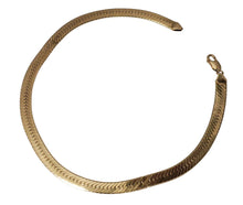 Load image into Gallery viewer, 14k Yellow Gold 8mm Herringbone Chain 35.9 grams, 16&quot;
