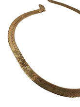 Load image into Gallery viewer, 14k Yellow Gold 8mm Herringbone Chain 35.9 grams, 16&quot;
