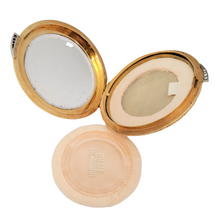 Load image into Gallery viewer, 18k Yellow Gold Vintage Van Cleef &amp; Arpels Diamond Makeup Powder Compact
