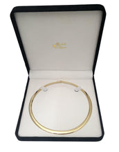 Load image into Gallery viewer, 14K YELLOW GOLD 8mm OMEGA NECKLACE 18&quot;
