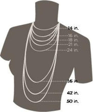 Load image into Gallery viewer, LADIES 14K YELLOW GOLD 8mm 5mm BLACK BEAD 4mm PEARL DRAPE NECKLACE CHAIN 17&quot;
