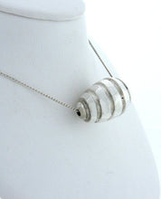Load image into Gallery viewer, LADIES 925 STERLING SILVER BEE HIVE NECKLACE CHAIN 16&quot;
