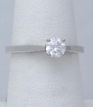 Load image into Gallery viewer, Tacori 18k White Gold 1/2ct Cubic Zirconia Semi Mount Engagement Ring
