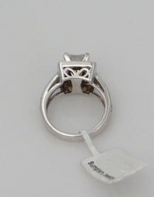 Load image into Gallery viewer, 14k White Gold Princess Cut Square .77ct Diamond Engagement Ring Semi Mount

