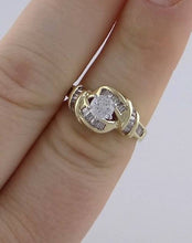 Load image into Gallery viewer, 1/2ct DIAMOND BAGUETTE ENGAGEMENT WEDDING RING LADIES 14K YELLOW GOLD
