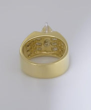 Load image into Gallery viewer, LADIES 18k YELLOW GOLD MARQUISE &amp; PRINCESS 3 1/2ctw DIAMOND ENGAGEMENT RING
