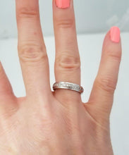 Load image into Gallery viewer, 14k WHITE GOLD SINGLE ROW 1/3ct ROUND DIAMOND ETERNITY WEDDING BAND
