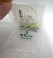 Load image into Gallery viewer, RARE ALL ORIGINAL OEM GOLD EMBOSSED ROLEX CRYSTAL AND GASKET 25-295-C-8
