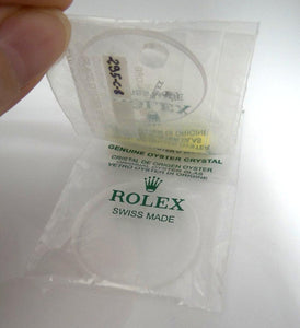 RARE ALL ORIGINAL OEM GOLD EMBOSSED ROLEX CRYSTAL AND GASKET 25-295-C-8