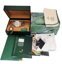 Load image into Gallery viewer, NOS 40mm Rolex Daytona Stainless Steel White Dial Watch 116520
