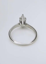 Load image into Gallery viewer, 14k WHITE GOLD SIX PRONG SOLITAIRE .60ctw MARQUISE DIAMOND ENGAGEMENT RING
